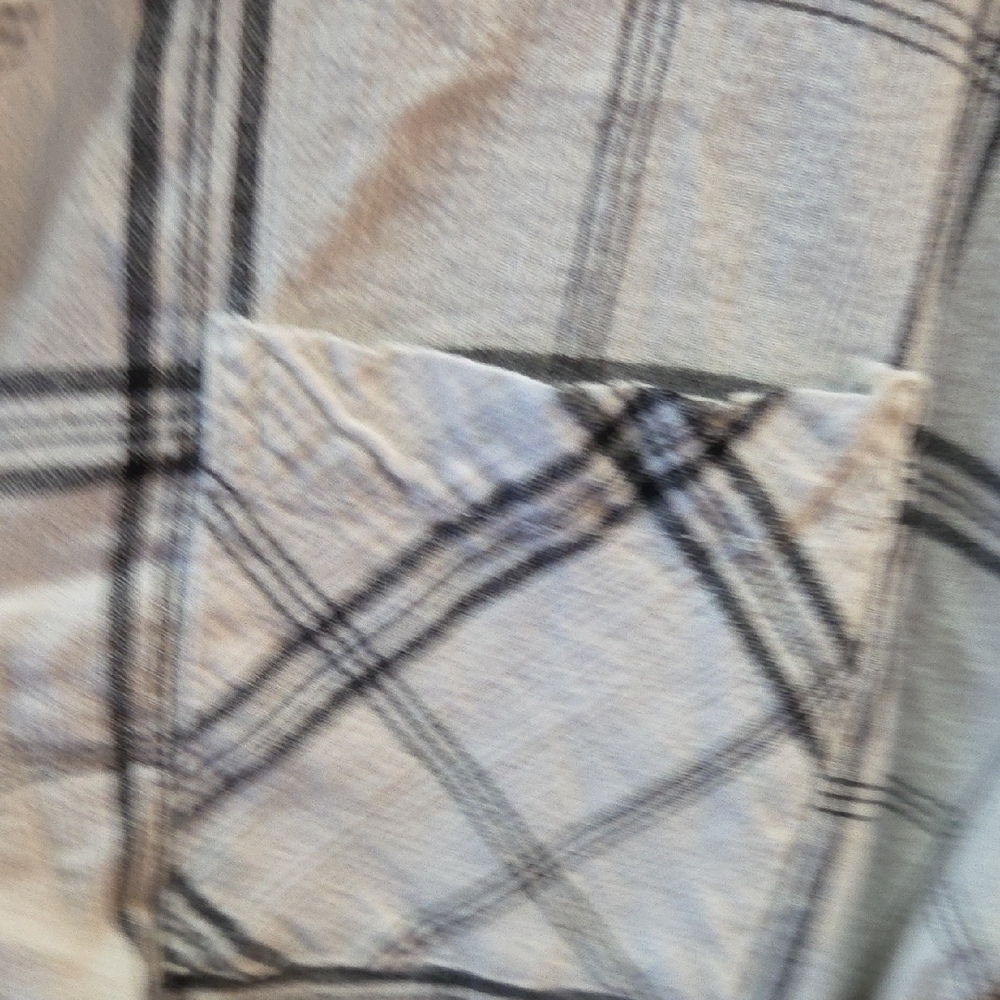Robert Louis Black and White Plaid Shirt - Picture 3 of 4